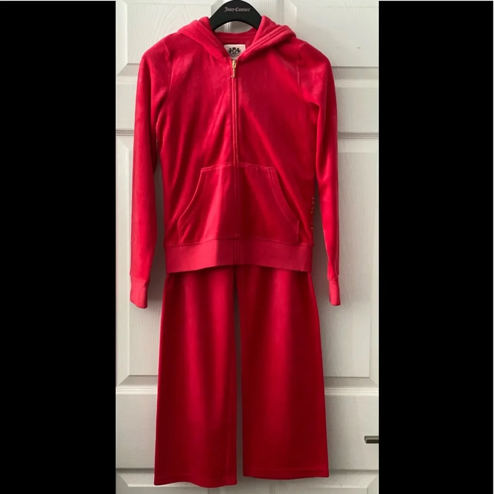 NWT JUICY COUTURE Girls 2 Piece POPPY Original Jacket   end Pants